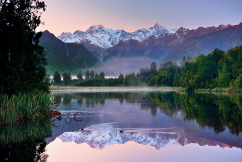 new-zealand-mountains-sky-lake-forest-nature